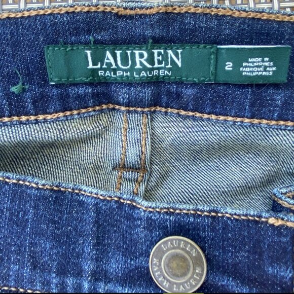 NEW Lauren Ralph Lauren Classic Straight Jean US 2 - Picture 4 of 7